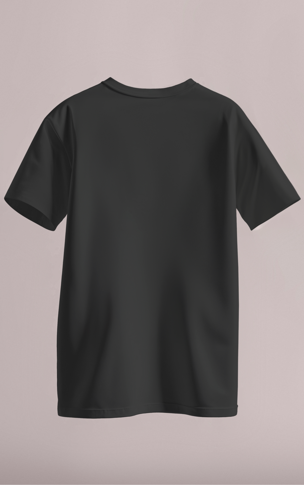 Plain Daily Fit T-Shirt - Black