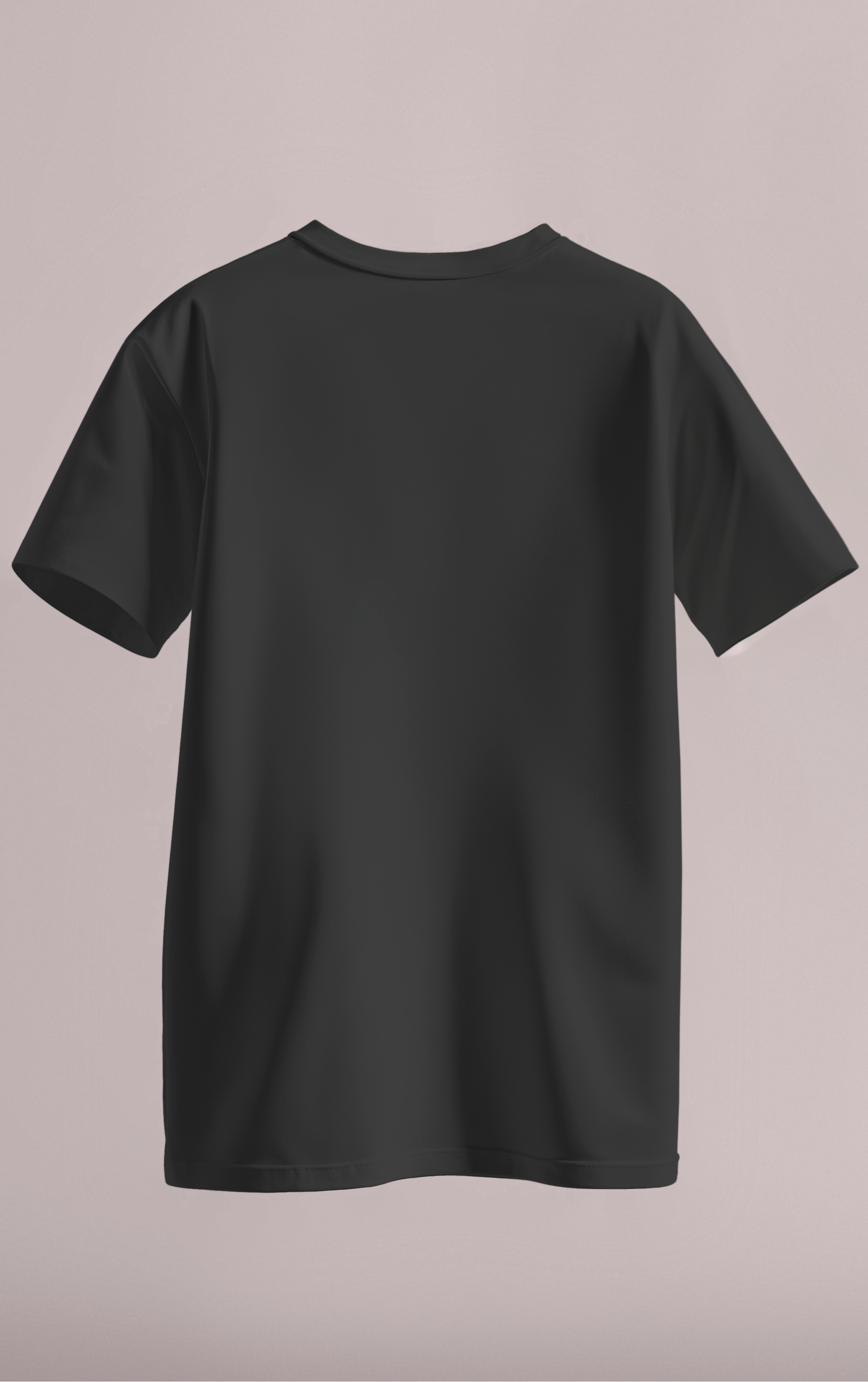 Plain Daily Fit T-Shirt - Black