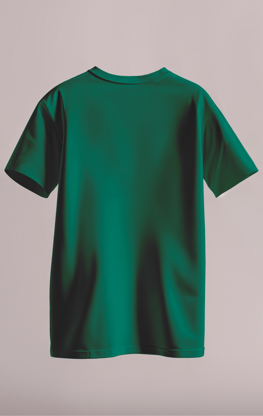 Plain Daily Fit T-Shirt - Bottle Green