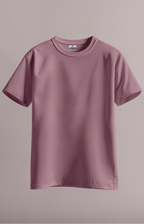 Plain Daily Fit T-Shirt - Dusky Pink