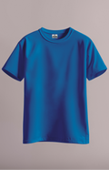 Plain Daily Fit T-Shirt - Blue